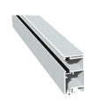 MK Menke Rolladen Weiss / 40cm / Schwarz MK PVC-Einzelführungsschiene Mini 933/B2