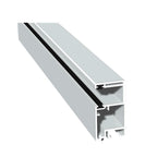 MK Menke Rolladen Weiss / 40cm / Schwarz MK PVC-Einzelführungsschiene Mini 933/B2