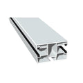 MK Menke Rolladen Weiss / 50cm MK PVC-Doppelführungsschiene 939/B4