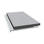 MK Menke Rolladen Weiss / 50cm MK PVC Revisionsklappe mit Dämmung für PVC Rolladen 195mm