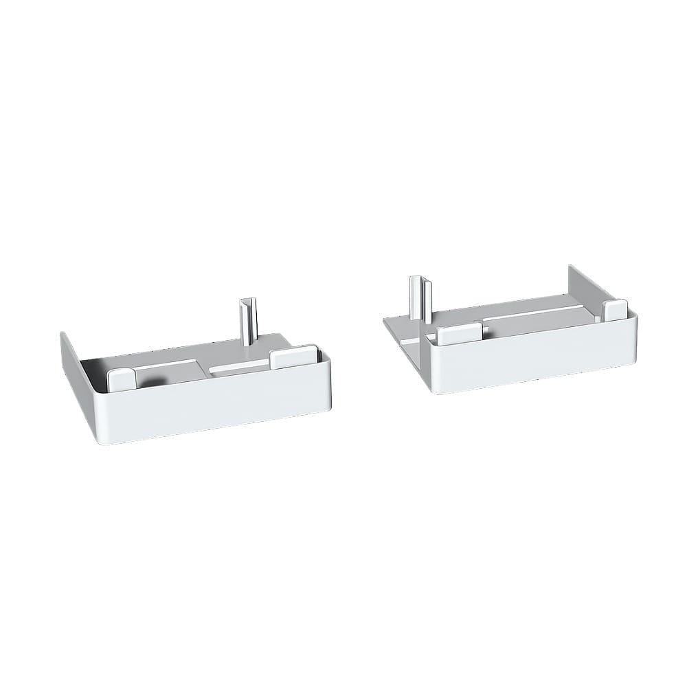 MK Menke Rolladen Weiss MK Endkappe 975 für PVC Führungsschiene