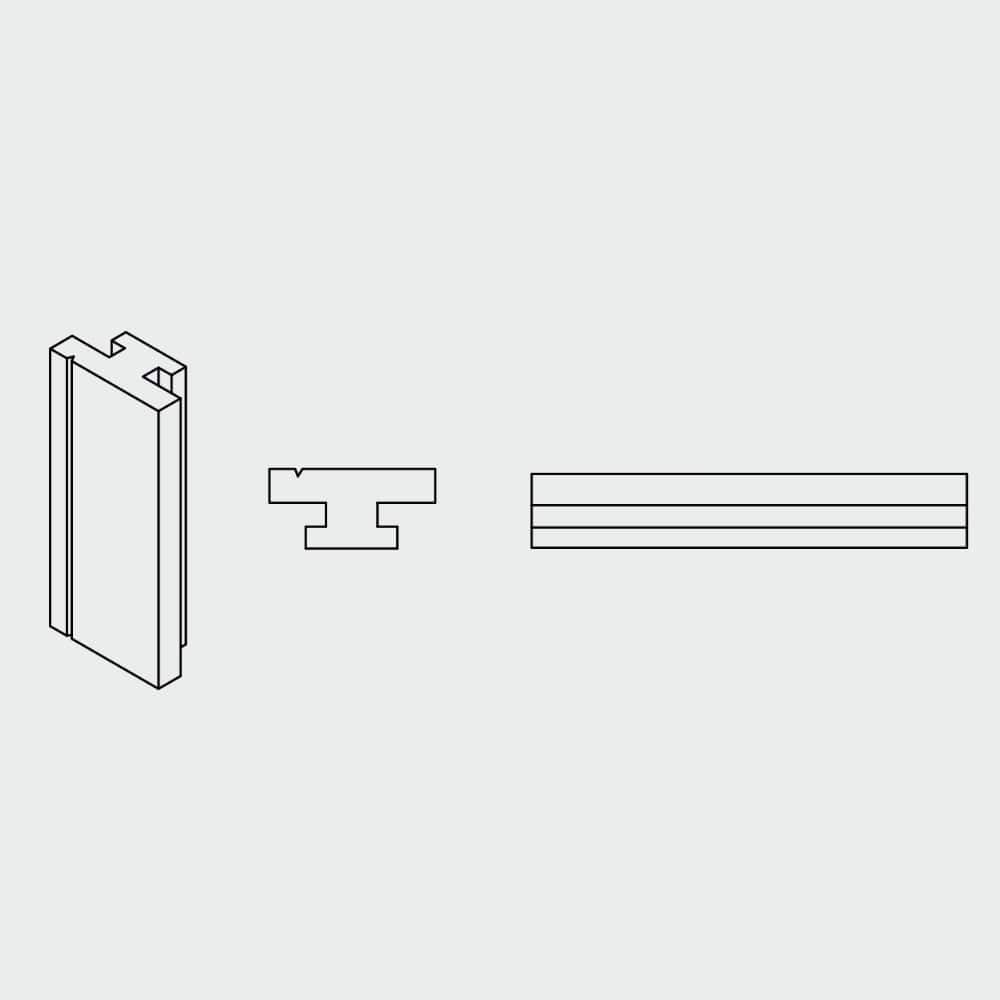 Portos Plissee Portos Plissee Kleiner Bipolarmagnet MSD-180