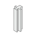 Portos Plissee Portos Plissee Magnet für Abschlussprofil MSD-210