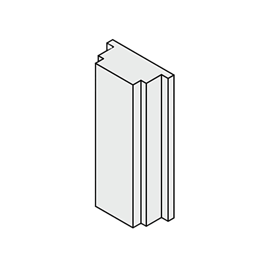 Portos Plissee Portos Plissee Südpolmagnet (negativ geladen) MSD-160