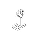 Portos Raffstore Schwarz Portos Raffstore Teleskophalterung der Führungsschiene Universal 35 (60-70mm)
