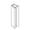 Portos Raffstore Weiß / 40cm Portos Raffstore Führungsschieneneinlage für Außenjalousie RSC-340