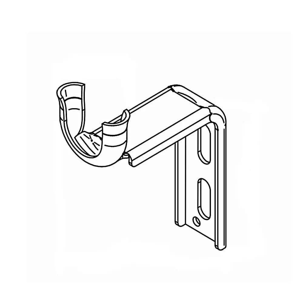 Portos Rolladen Portos Kugellagerhalter gekröpft für Fertigkasten 90mm