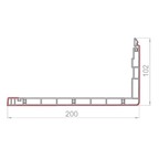 Portos Rolladen Portos Revisionsklappe RK60