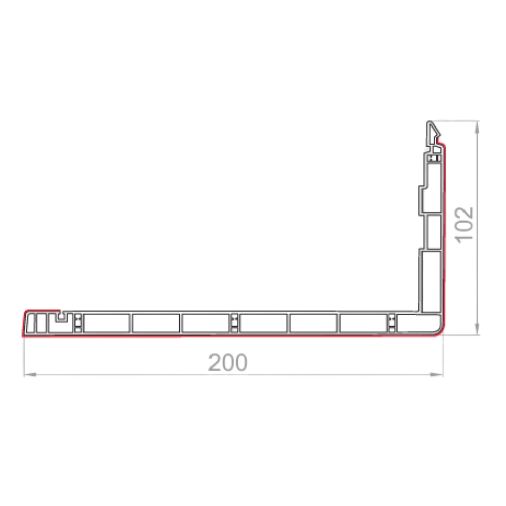 Portos Rolladen Portos Revisionsklappe RK60