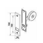Portos Rolladen Portos Unterputz Gurtwickler 22mm Gurt 6m Aufnahme mit Mauerkasten