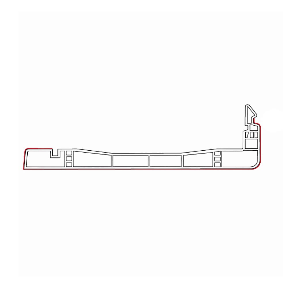 Portos Rolladen Weiss / 40cm Portos Revisionsklappe RK40