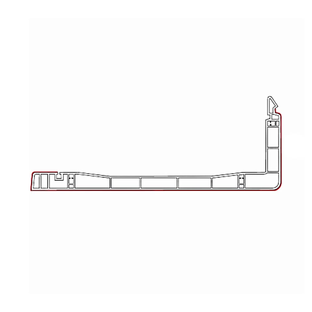 Portos Rolladen Weiss / 40cm Portos Revisionsklappe RK50