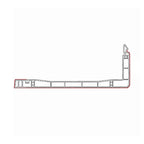 Portos Rolladen Weiss / 40cm Portos Revisionsklappe RK50