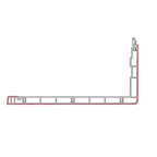 Portos Rolladen Weiss / 40cm Portos Revisionsklappe RK60