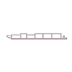 Portos Rolladen Weiss / 50cm Portos Revisionsklappe 160 200 PKL1