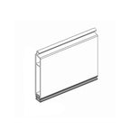 Portos Rolladen Weiß (ähnlich RAL9016) / 50cm Portos Endleiste PA39 PA45 PVC37 LD-37
