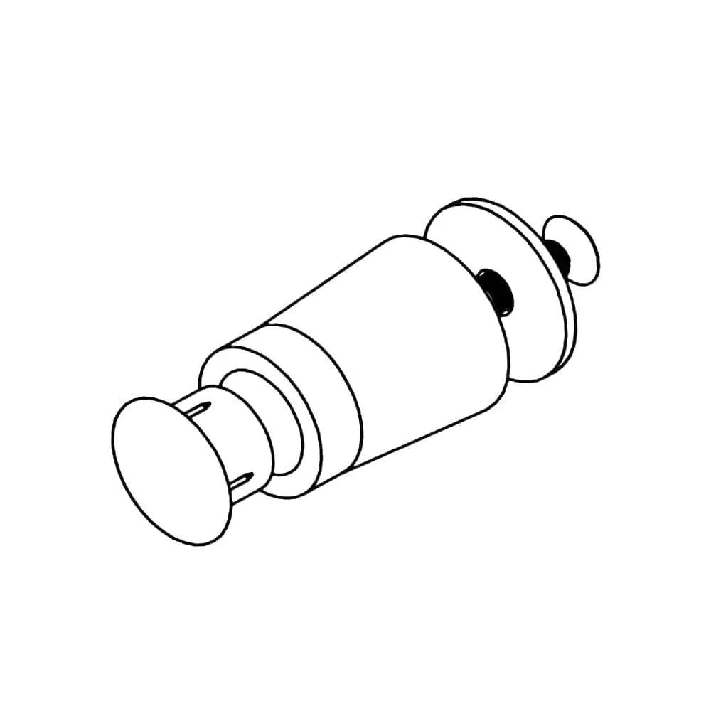 Portos Rolladen Weiss Portos Anschlagstopper 40mm für Rolladenendleiste BF-40 MM