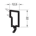 Rehau Fenster Rehau PVC Glasleiste 538512