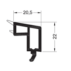 Rehau Fenster Rehau PVC Glasleiste 538520