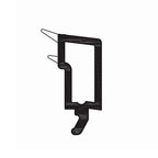 Rehau Fenster Weiß / 40cm / Grau Rehau PVC Glasleiste 538512