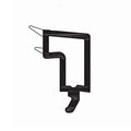 Rehau Fenster Weiß / 40cm / Grau Rehau PVC Glasleiste 538516