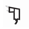 Rehau Fenster Weiß / 40cm / Grau Rehau PVC Glasleiste 538518