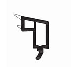 Rehau Fenster Weiß / 40cm / Grau Rehau PVC Glasleiste 538518