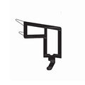 Rehau Fenster Weiß / 40cm / Grau Rehau PVC Glasleiste 538522