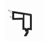 Rehau Fenster Weiß / 40cm / Grau Rehau PVC Glasleiste 538522