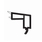 Rehau Fenster Weiß / 40cm / Grau Rehau PVC Glasleiste 538526