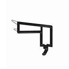 Rehau Fenster Weiß / 40cm / Grau Rehau PVC Glasleiste 538530