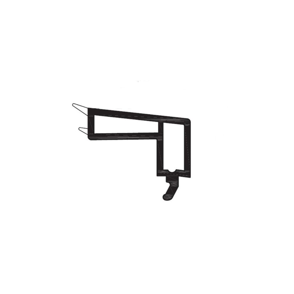 Rehau PVC Glasleiste  538532