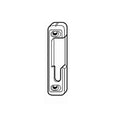 Roto Fenster Roto NT H-Schließstück N702A10106R Rechts 260383