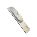 Roto Fenster Roto Patio Lift Griffmuschel Eckig Bautiefe 11mm Silber 635156