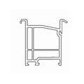 Salamander Fenster 100cm Salamander Fensterbankanschlussprofil Sohlbankprofil 36/40 NP0400