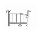 Salamander Fenster 100cm Salamander Fensterbankanschlussprofil Sohlbankprofil 45/30 NP8020