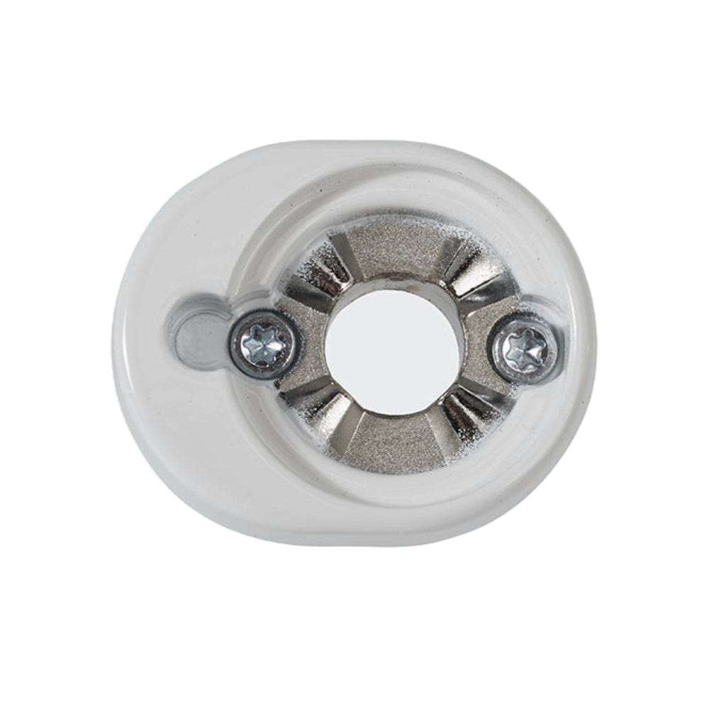 Schüco Fenster Weiß Schüco RC Befestigungsrosette abschließbar 23mm 1033-247134
