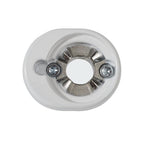 Schüco Fenster Weiß Schüco RC Befestigungsrosette abschließbar 23mm 1033-247134