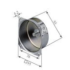 Selve Rolladen Selve Haube für außenliegenden Gurtantrieb 56mm 190820