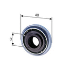 Selve Rolladen Selve Kugellager mit Kunststoffinnenring 15mm 182204