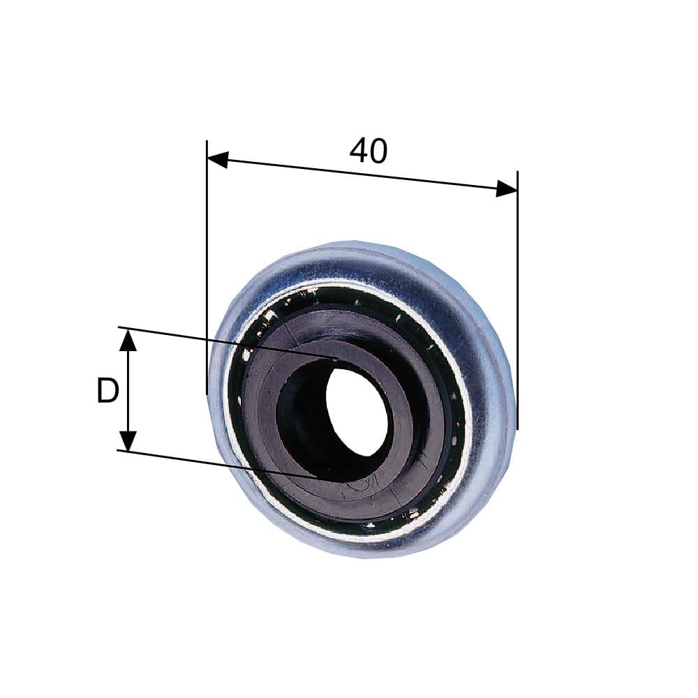 Selve Rolladen Selve Kugellager mit Kunststoffinnenring 15mm 182204