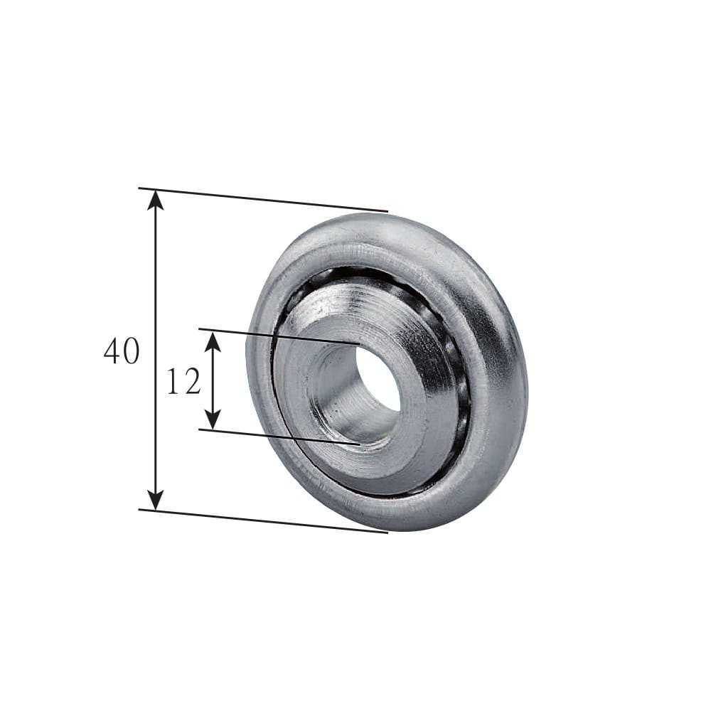 Selve Rolladen Selve Kugellager mit Stahlinnenring 12,3/40mm 182020