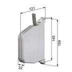 Selve Rolladen Selve Mini Gurtwickler bis 14mm Weiss 084601