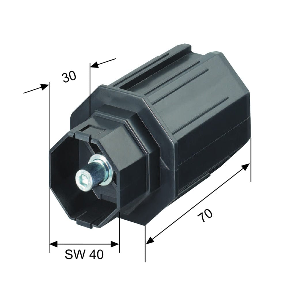 Selve Rolladen Selve Walzenkapsel SW60 Stift innen 254601