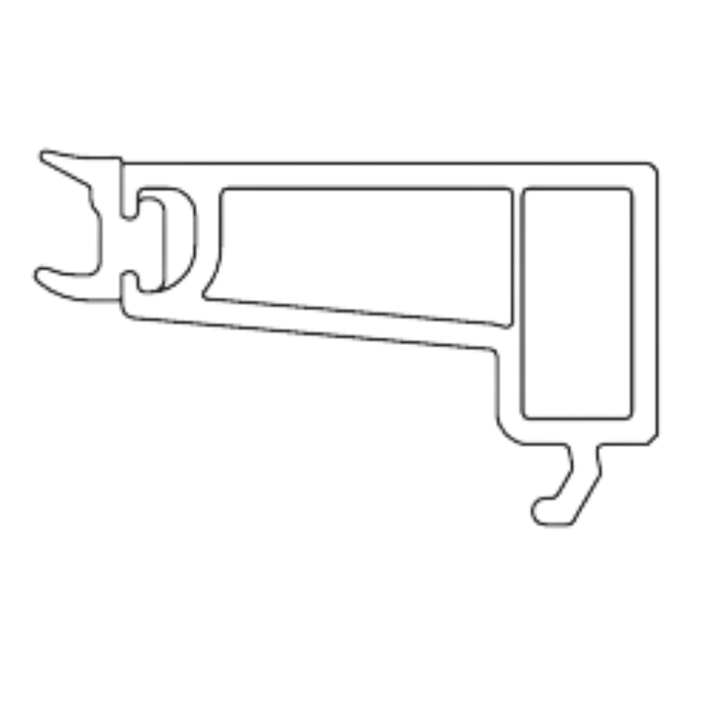 VEKA Fenster Veka PVC Glasleiste 107.223