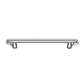 VEKA Fenster Weiss (ähnlich RAL9016) / 100cm Veka Abdeckprofil 75x2,3 mm 109.220