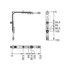 Winkhaus Fenster Winkhaus Ecklumlenkung E2.N 5019147