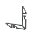 Aluprof Insektenschutz Aluprof Eckverbinder aus Aluminium 80x80x5mm