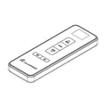 Aluprof Rolladen Weiss Aluprof Handsender AC127-16 16-Kanal