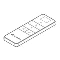 Aluprof Rolladen Weiss Aluprof Handsender AC140-16C 16-Kanal